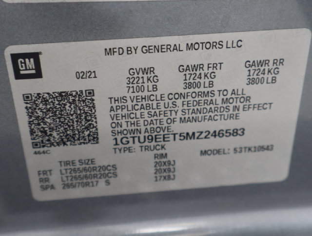 Used 2021 GMC Sierra 1500 AT4 w/ AT4 Value Package AWD/4WD image 66