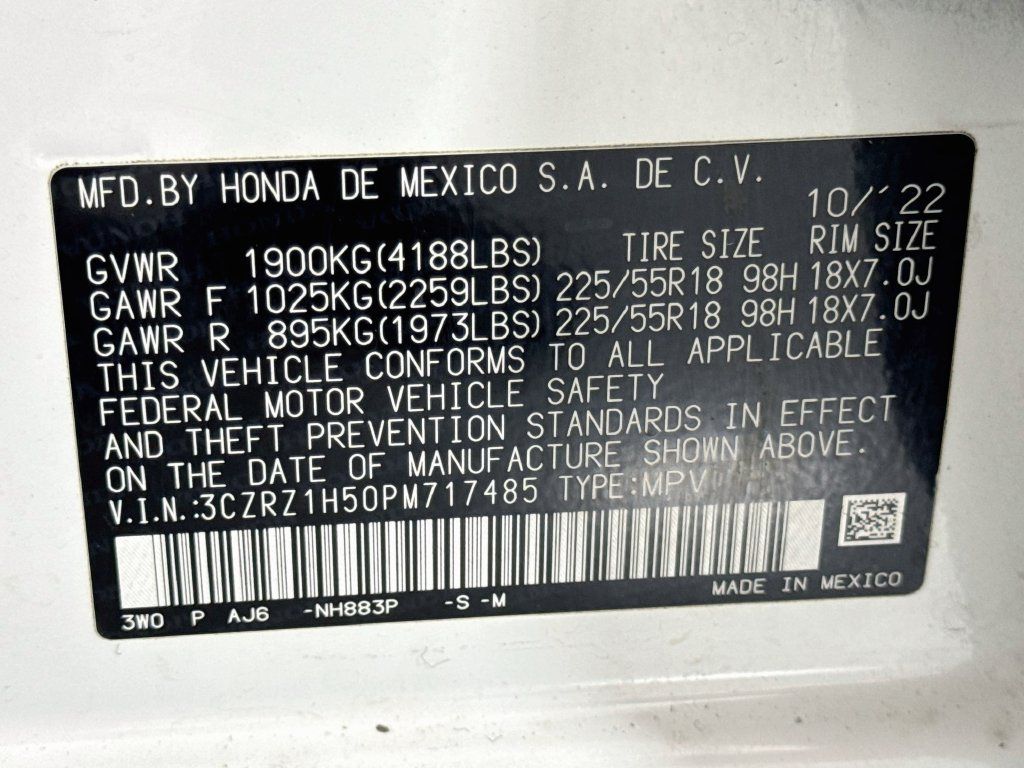 Used 2023 Honda HR-V Sport image 37