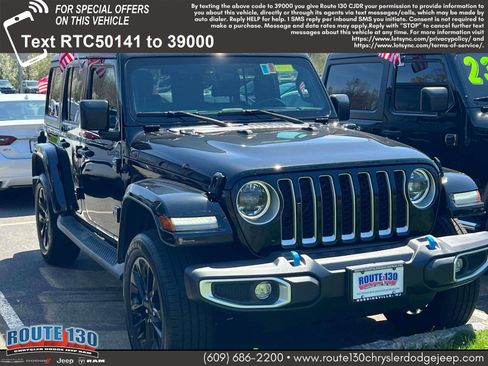 Used 2023 Jeep Wrangler Unlimited Sahara w/ Cold Weather Group image 1