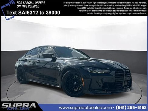 Used 2024 BMW M3 Competition w/ M Carbon Exterior Package AWD/4WD image 1