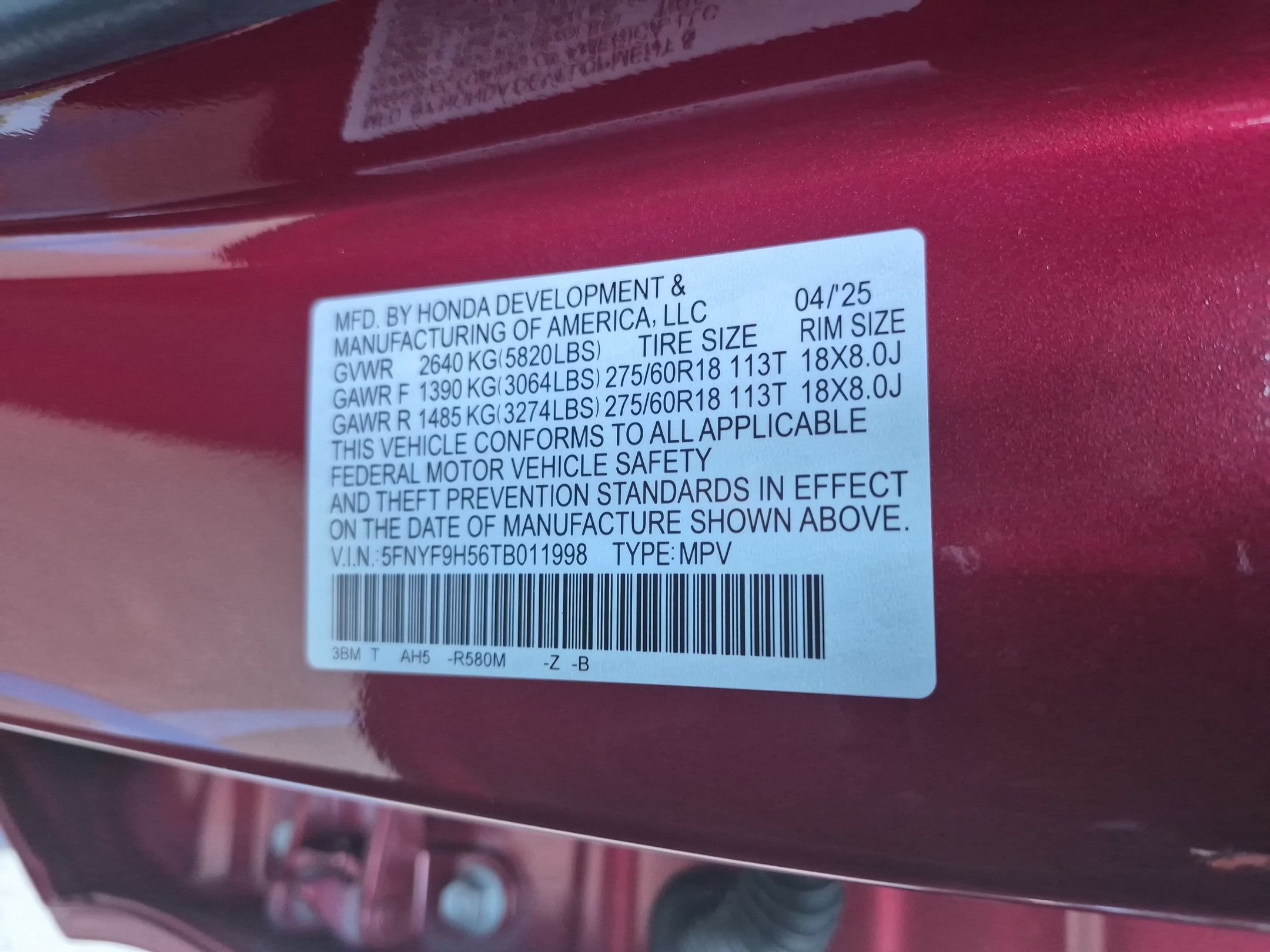 Used 2026 Honda Passport TrailSport image 36