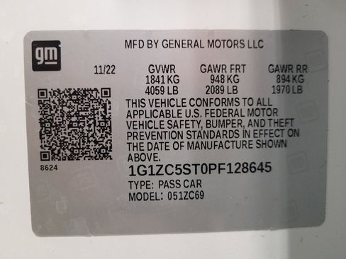 Used 2023 Chevrolet Malibu LS FWD image 33