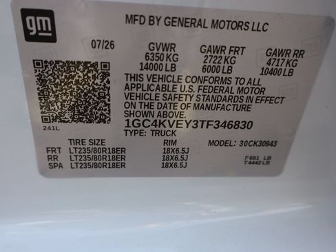 New 2026 Chevrolet Silverado 3500 High Country w/ Technology Package AWD/4WD image 31