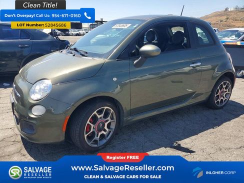 Used 2015 FIAT 500 Sport FWD image 1