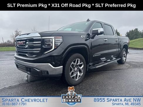 Used 2023 GMC Sierra 1500 SLT w/ SLT Premium Package AWD/4WD image 7