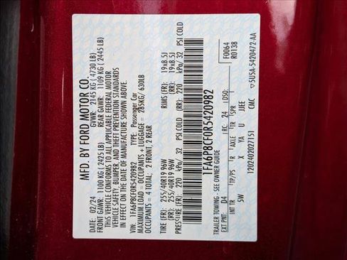Certified 2024 Ford Mustang GT Premium RWD image 22