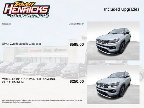Used 2025 Jeep Compass Limited AWD/4WD image 8