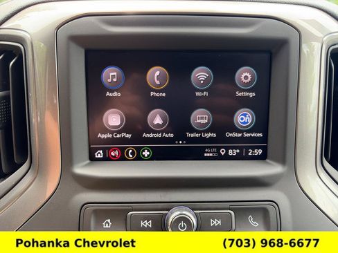 Certified 2025 Chevrolet Silverado 1500 Custom w/ Turbomax Blackout Package AWD/4WD image 12