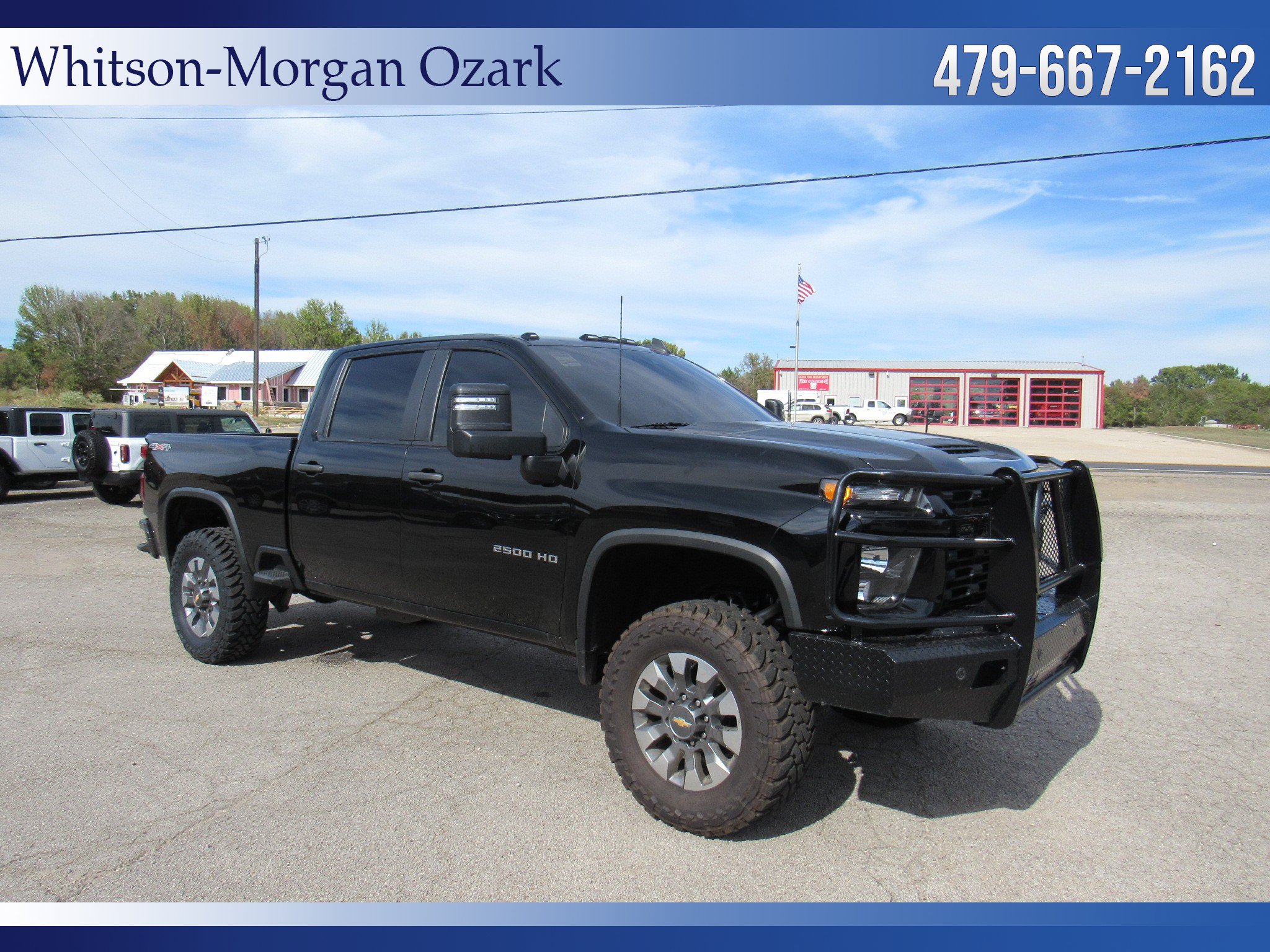 Used 2022 Chevrolet Silverado 2500 Custom w/ Custom Value Package AWD/4WD image 24