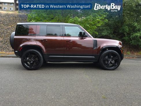 Used 2025 Land Rover Defender 110 Sedona Red Edition AWD/4WD image 4