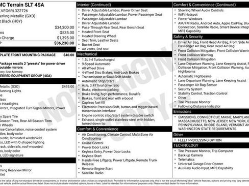 Used 2024 GMC Terrain SLT image 33