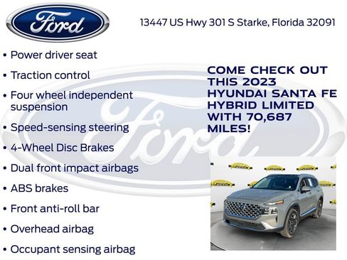 Used 2023 Hyundai Santa Fe Limited image 25