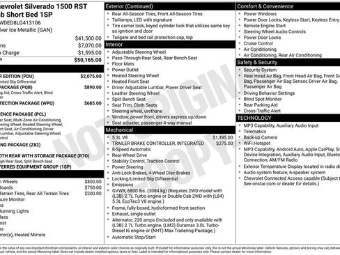 Used 2020 Chevrolet Silverado 1500 RST w/ All-Star Edition RWD image 9