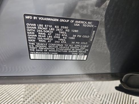 Used 2025 Volkswagen Atlas SE w/ Panoramic Sunroof Package image 19