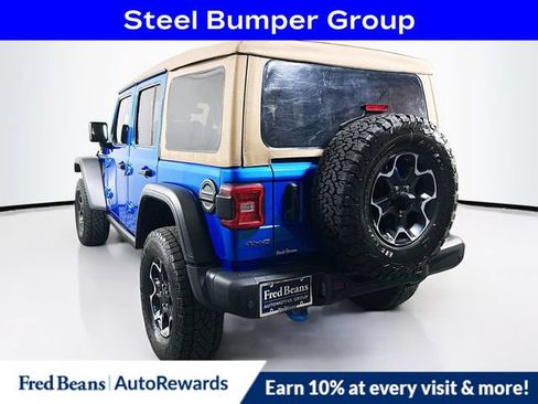 Used 2022 Jeep Wrangler Unlimited Rubicon 4xe w/ Steel Bumper Group AWD/4WD image 6