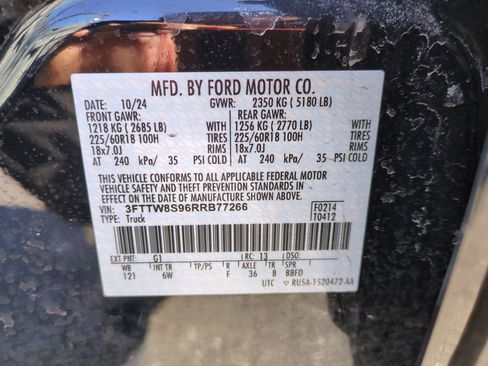 Certified 2024 Ford Maverick Lariat w/ Black Appearance Package image 23