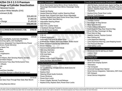 New 2025 MAZDA CX-5 AWD 2.5 S image 7