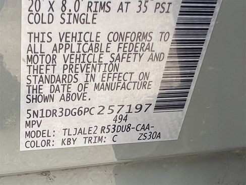 Certified 2023 Nissan Pathfinder Platinum w/ Cargo Package image 27