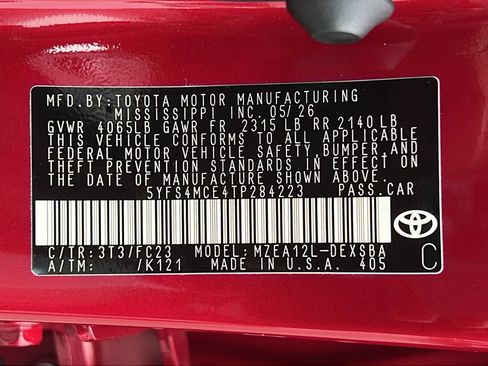 Used 2026 Toyota Corolla SE FWD image 22