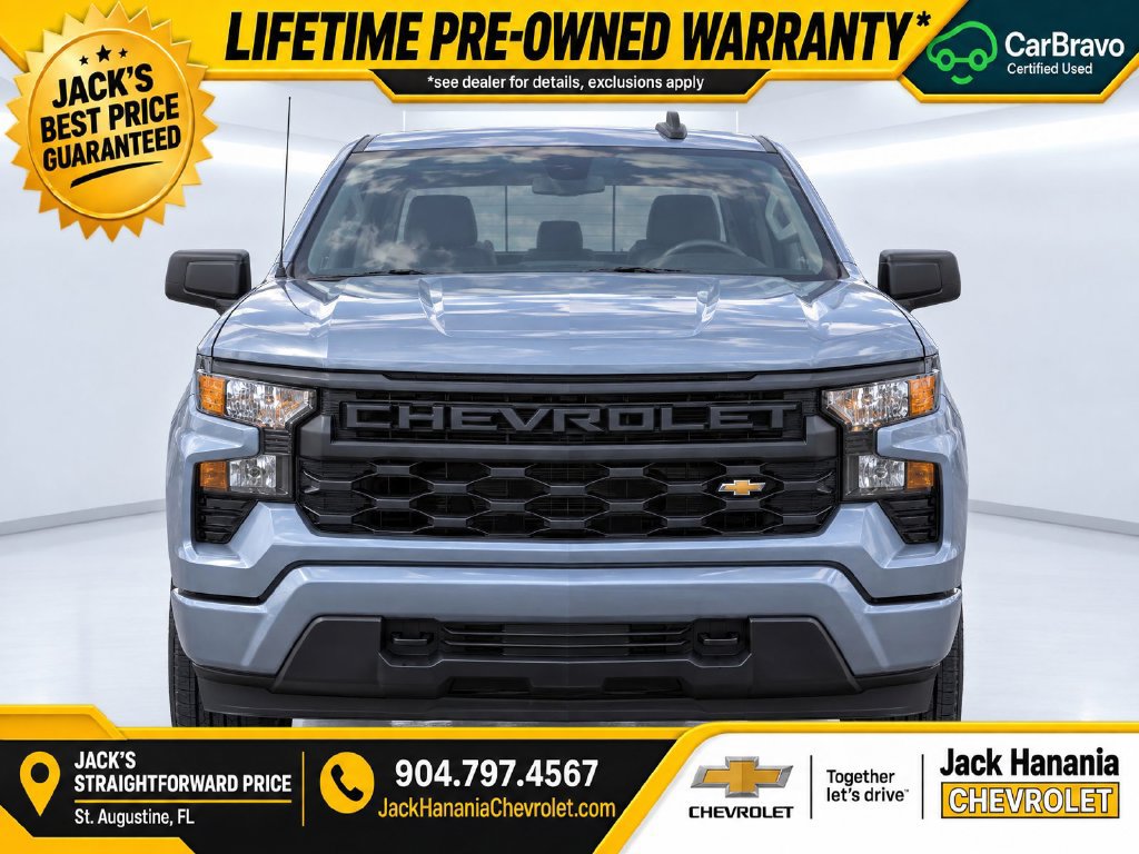 Used 2025 Chevrolet Silverado 1500 Custom AWD/4WD image 2