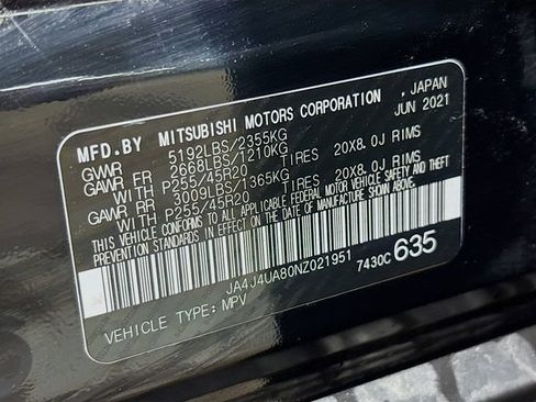 Used 2022 Mitsubishi Outlander SE AWD/4WD image 30