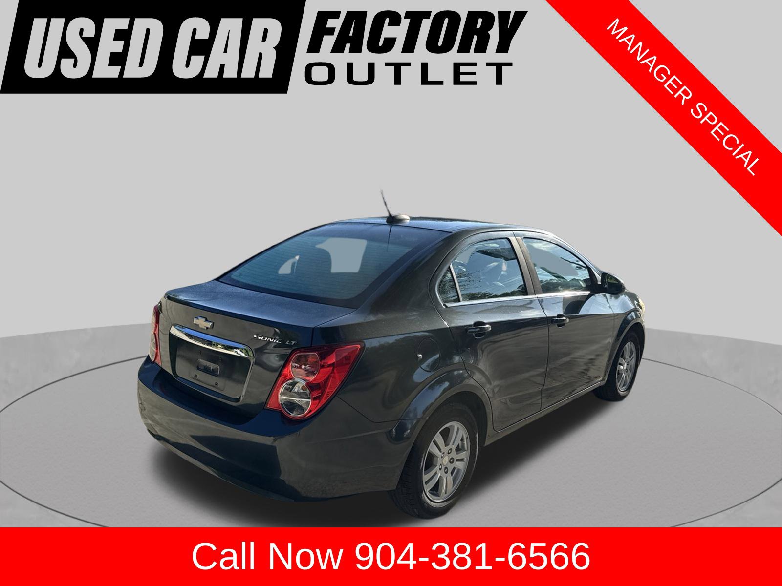 Used 2015 Chevrolet Sonic LT FWD image 2