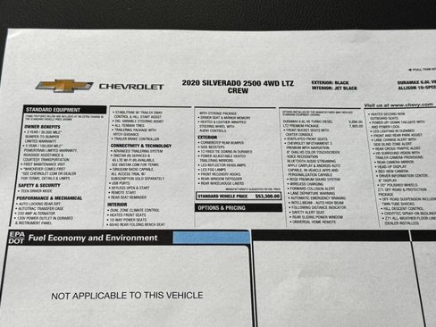 Used 2020 Chevrolet Silverado 2500 LTZ w/ LTZ Premium Package image 43