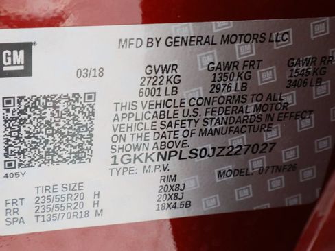 Certified 2018 GMC Acadia Denali w/ Technology Package FWD image 35