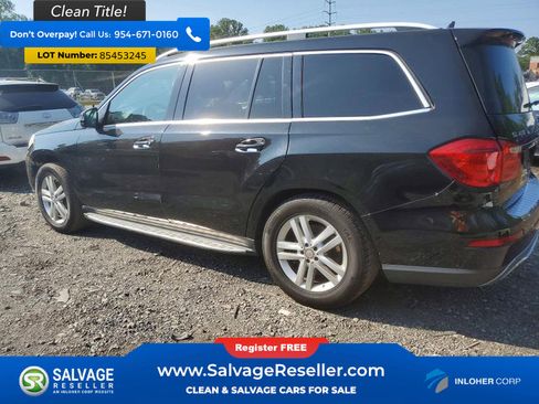 Used 2014 Mercedes-Benz GL 450 4MATIC w/ Lane Tracking Package image 3