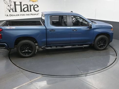 Used 2024 Chevrolet Silverado 1500 Custom w/ Turbomax Blackout Package AWD/4WD image 55