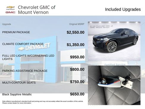 Used 2024 BMW X6 xDrive40i w/ Premium Package AWD/4WD image 6