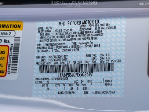 Used 2022 Ford Mustang Shelby GT500 w/ Handling Package image 33