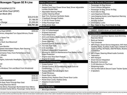 Used 2023 Volkswagen Tiguan SE R-Line FWD image 8