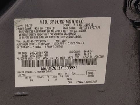 Used 2019 Ford EcoSport SE w/ SE Convenience Package image 33