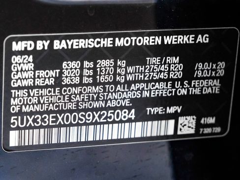 Used 2025 BMW X6 xDrive40i w/ Climate Comfort Package AWD/4WD image 63