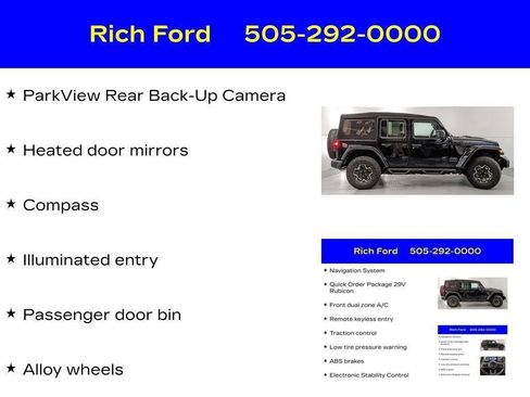 Used 2023 Jeep Wrangler Unlimited Rubicon 4xe AWD/4WD image 30