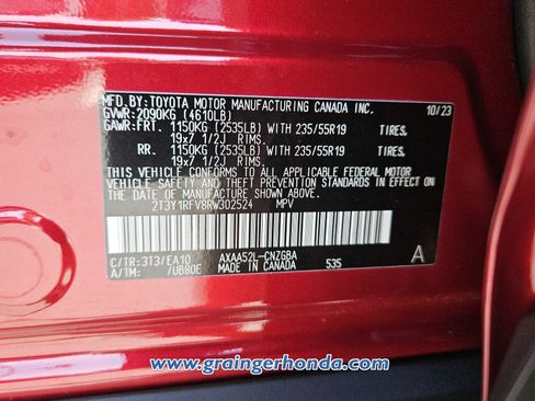 Used 2024 Toyota RAV4 Limited w/ Advanced Technology Package FWD image 14