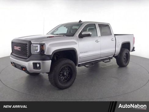 Used 2015 GMC Sierra 1500 SLT w/ SLT Crew Cab Value Package AWD/4WD image 1