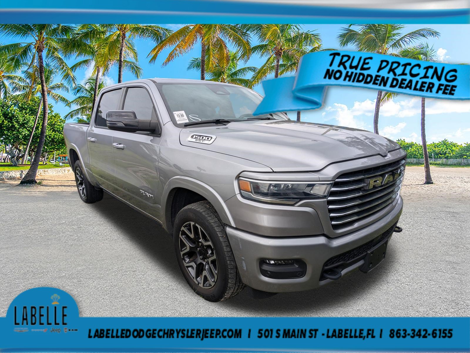 Used 2025 RAM 1500 Laramie w/ Laramie Southwest Edition AWD/4WD image 2