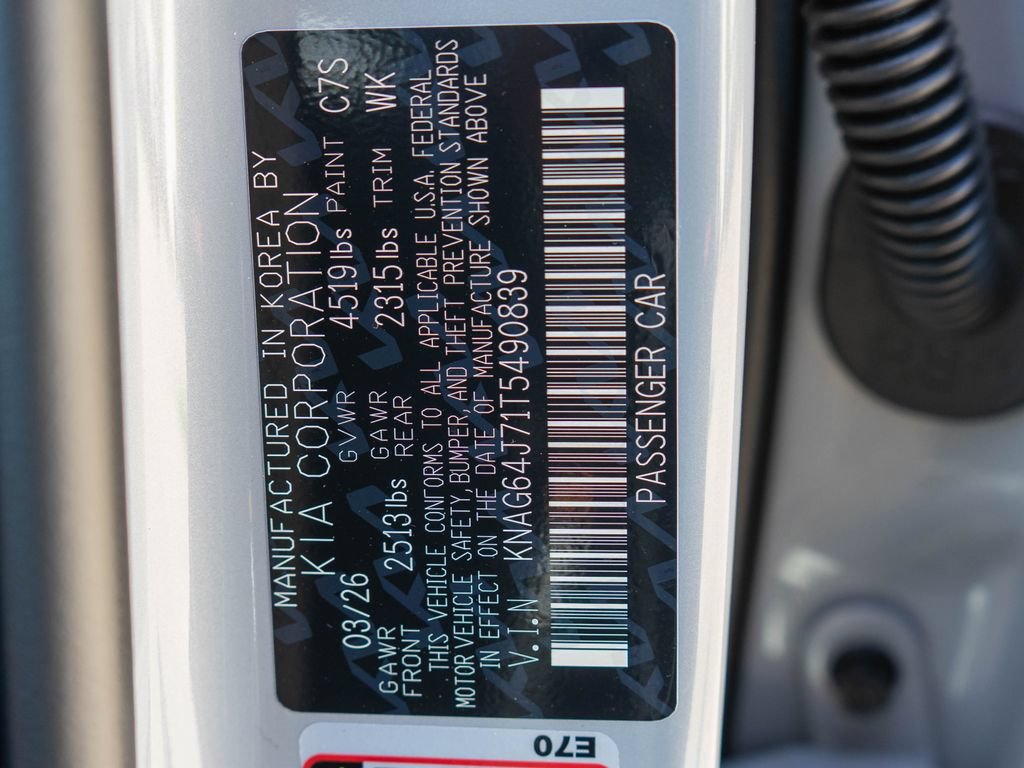 New 2026 Kia K5 GT-Line w/ GT-Line Red Interior Package AWD/4WD image 33
