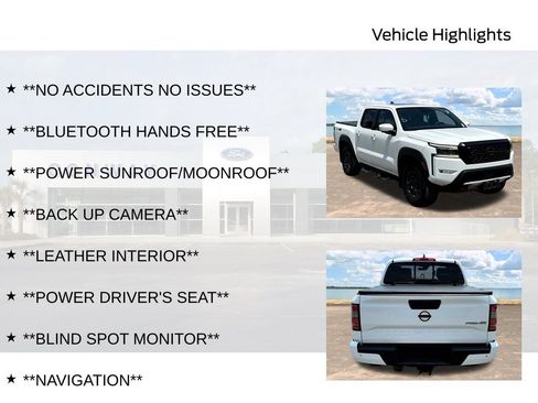 Used 2023 Nissan Frontier PRO-4X w/ Pro-4X Premium Package AWD/4WD image 6