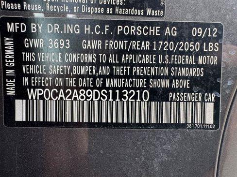 Used 2013 Porsche Boxster RWD image 29