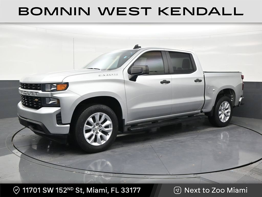 Used 2021 Chevrolet Silverado 1500 Custom RWD image 1