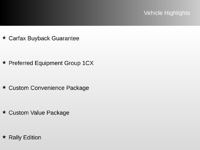 Certified 2024 Chevrolet Silverado 1500 Custom w/ Rally Edition AWD/4WD image 14