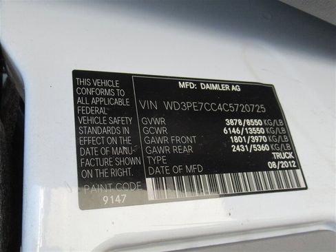 Used 2012 Mercedes-Benz Sprinter 2500 image 7