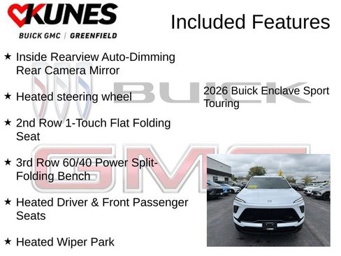 New 2026 Buick Enclave Sport Touring w/ Power Package image 4