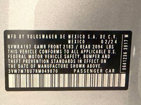 Used 2024 Volkswagen Jetta SE w/ Panoramic Sunroof Package FWD image 20