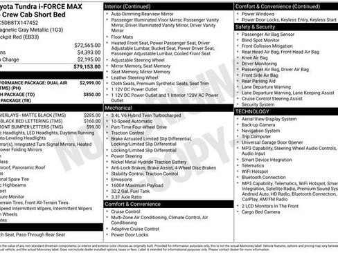 New 2026 Toyota Tundra TRD Pro AWD/4WD image 32
