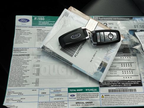 Used 2023 Ford F150 Lariat w/ Equipment Group 502A High image 42