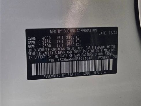 Used 2024 Subaru Legacy Limited image 25